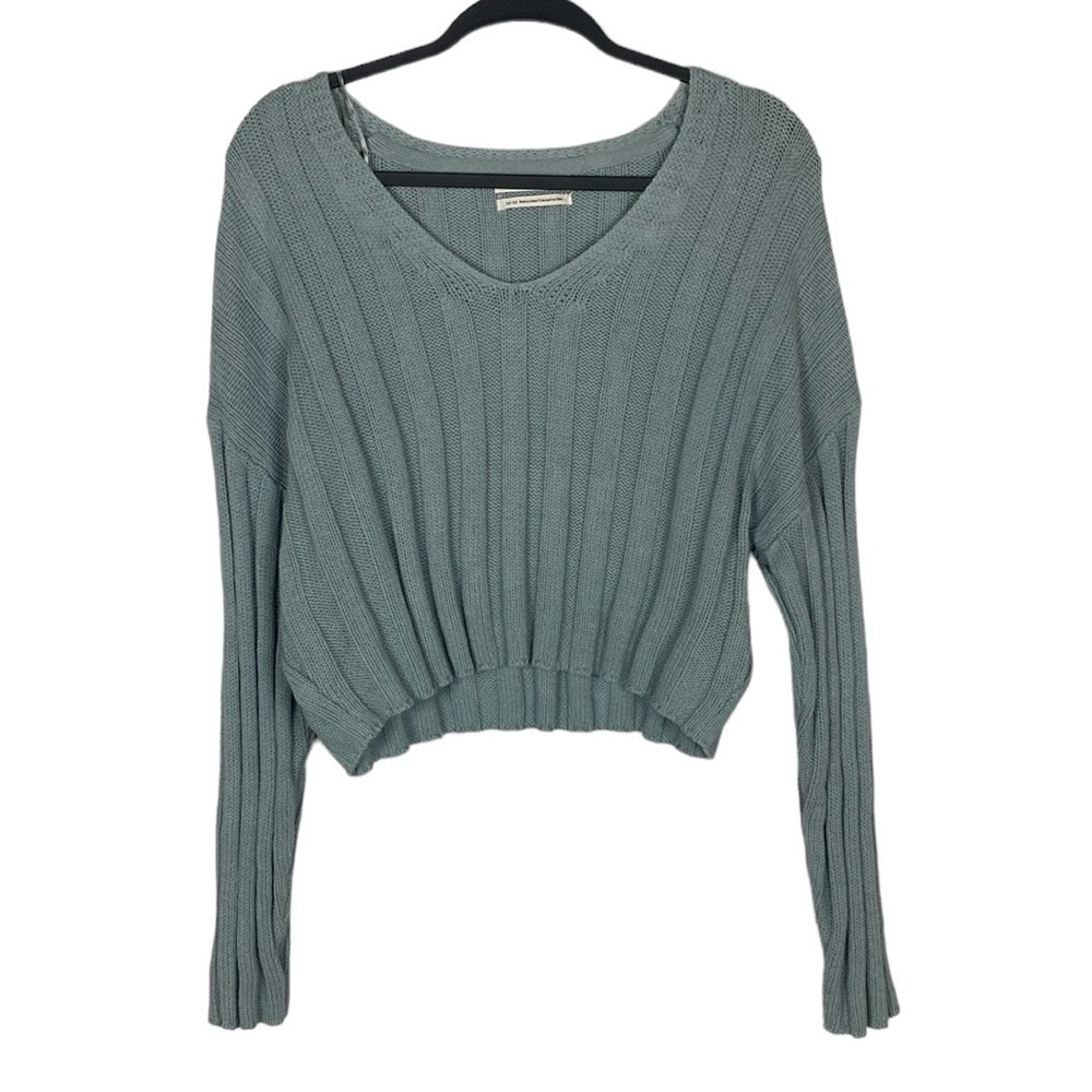 Urban Outfitters Green Ribbed Sweater *Final Week In My Closet!!*